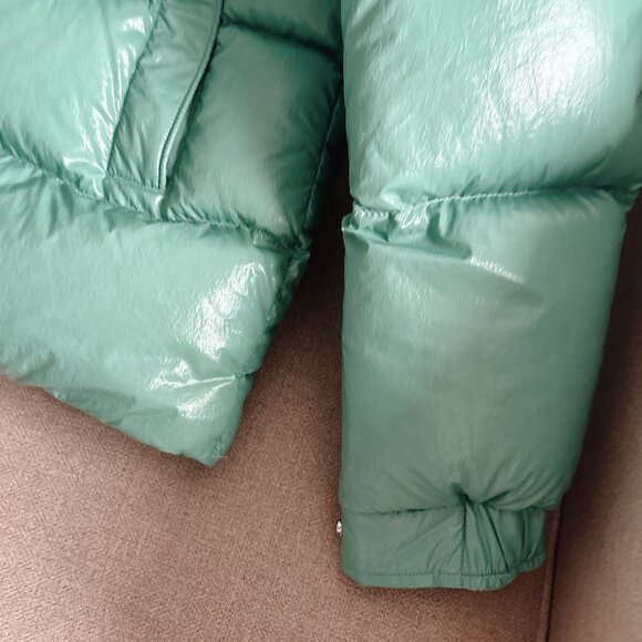 BRAND NEW WITH TAG MONCLER JACKET, SIZE 1, MAYA, MINT COLOUR - Picture 13 of 14